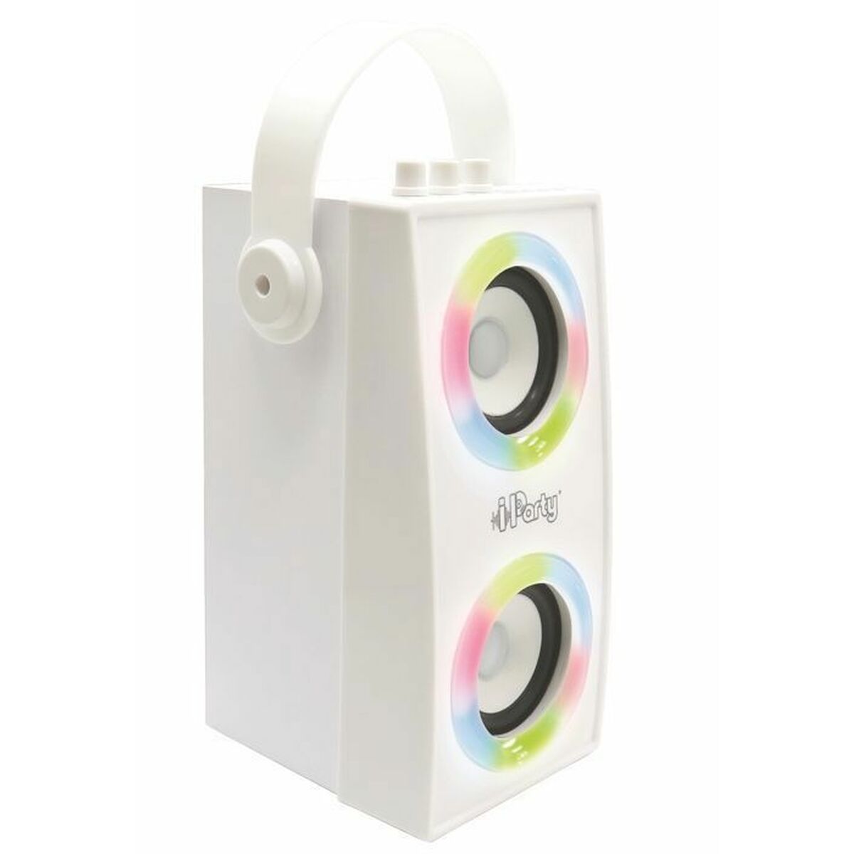 Draagbare Bluetooth Luidspreker met Microfoon iParty Lexibook BTP180Z Wit Bluetooth